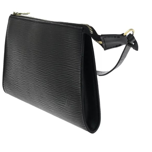 AUTHENTICITY GUARANTEED LOUIS VUITTON LV Pochette Accessoires Hand Bag Epi - Picture 5 of 14